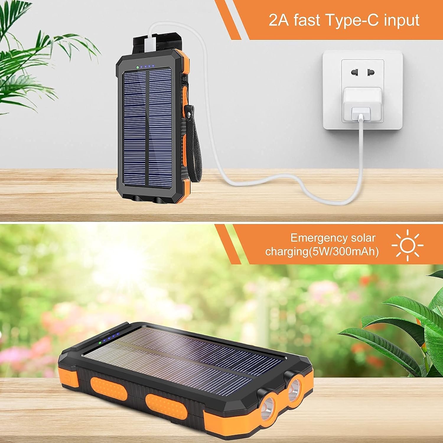 Power Bank 30000 Mah with Solar Power charging - Image 4